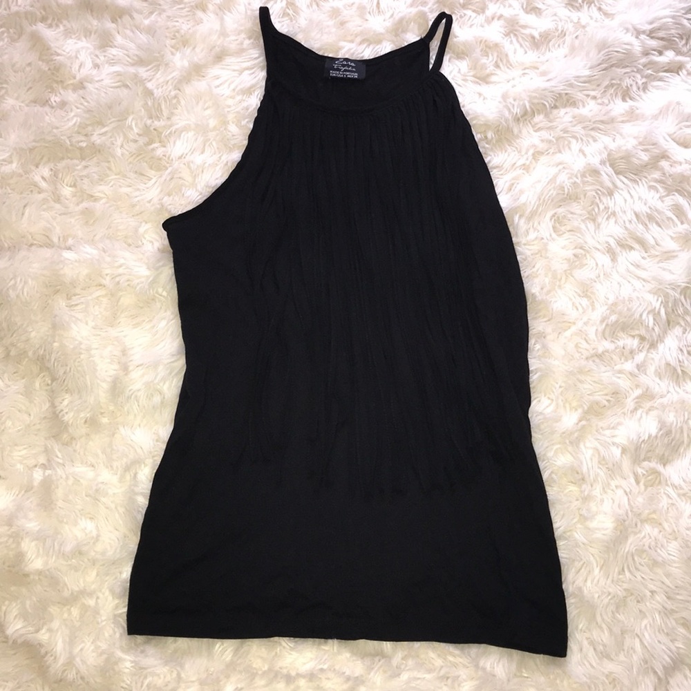 Zara fringe top